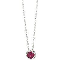 necklace jewel 925 Silver woman jewel Zircons, Crystals GR853R