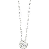 necklace jewel 925 Silver woman jewel Zircons, Crystals GR853W