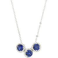 necklace jewel 925 Silver woman jewel Zircons, Crystals GR854B