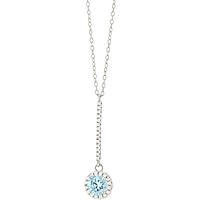 necklace jewel 925 Silver woman jewel Zircons, Crystals GR856A