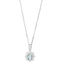 necklace jewel 925 Silver woman jewel Zircons, Crystals GR860A