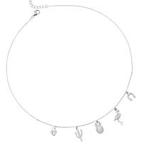 necklace jewel 925 Silver woman jewel Zircons GGR019