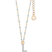 necklace jewel 925 Silver woman jewel Zircons GLA 184