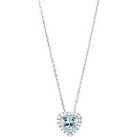 necklace jewel 925 Silver woman jewel Zircons GR861A