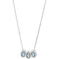 necklace jewel 925 Silver woman jewel Zircons GR862A