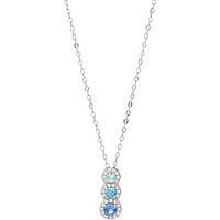 necklace jewel 925 Silver woman jewel Zircons GR863A