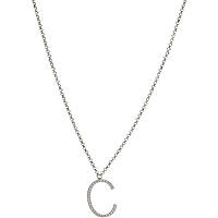 necklace jewel 925 Silver woman jewel Zircons J050C