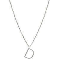 necklace jewel 925 Silver woman jewel Zircons J050D