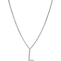 necklace jewel 925 Silver woman jewel Zircons J050L