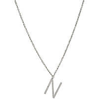 necklace jewel 925 Silver woman jewel Zircons J050N
