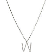 necklace jewel 925 Silver woman jewel Zircons J050W