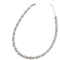 necklace jewel 925 Silver woman jewel Zircons J5377