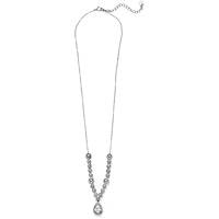 necklace jewel 925 Silver woman jewel Zircons J6228