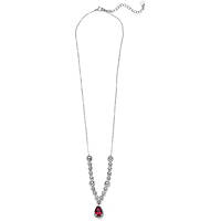necklace jewel 925 Silver woman jewel Zircons J6230