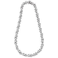 necklace jewel 925 Silver woman jewel Zircons J6254