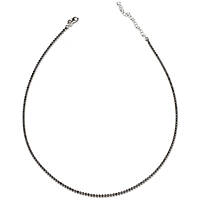necklace jewel 925 Silver woman jewel Zircons J6590