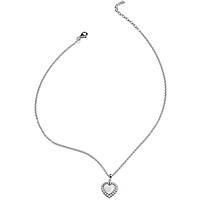 necklace jewel 925 Silver woman jewel Zircons J6980