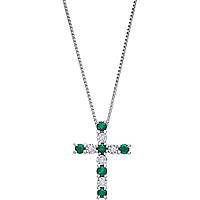 necklace jewel Gold woman jewel Diamond, Emerald 20073983