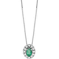 necklace jewel Gold woman jewel Diamond, Emerald 20085214
