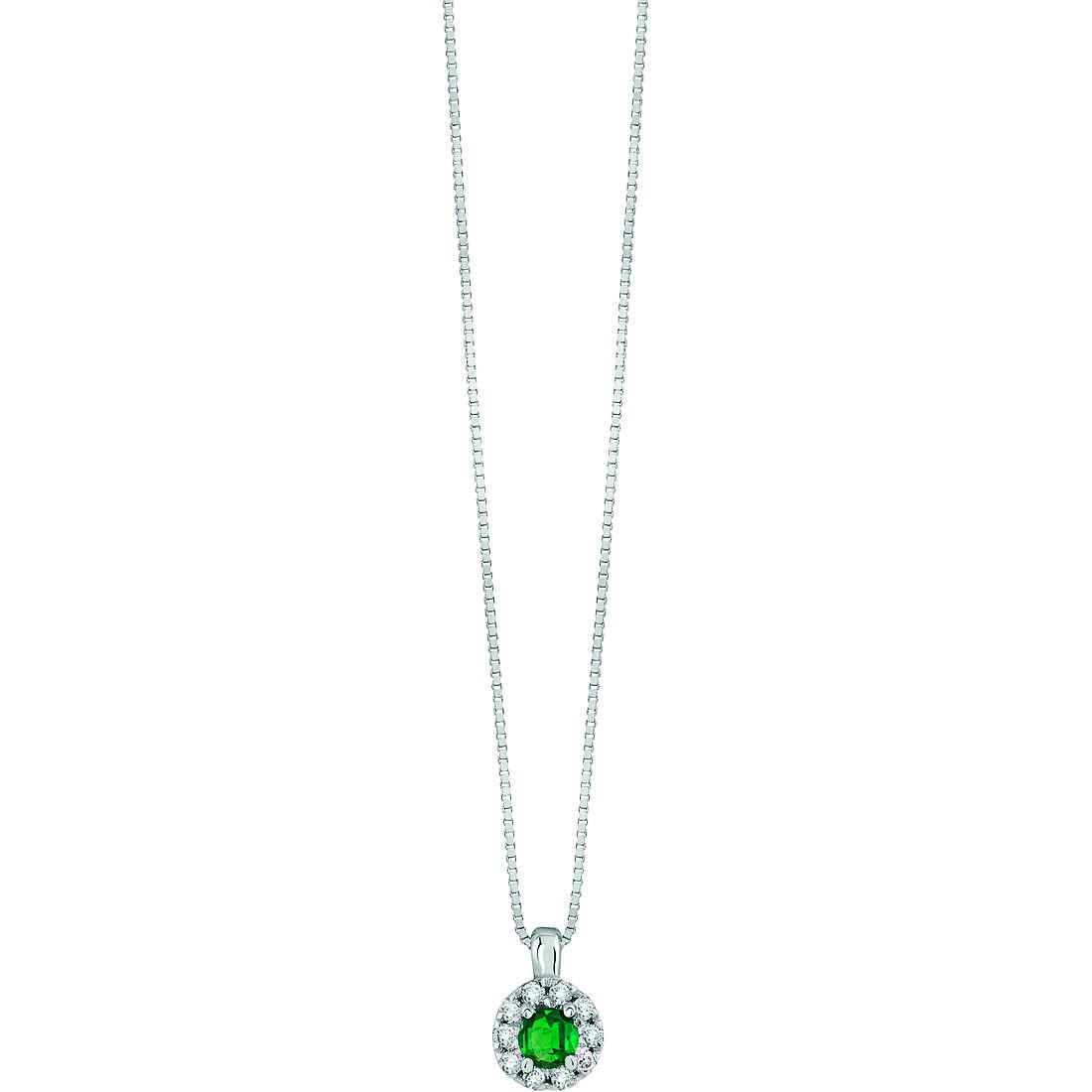 necklace jewel Gold woman jewel Diamond, Emerald 20092730