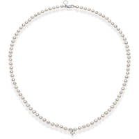 necklace jewel Gold woman jewel Diamond, Pearls FWQ 320