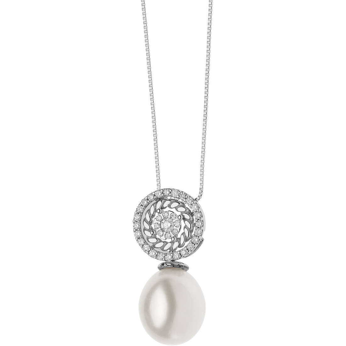 necklace jewel Gold woman jewel Diamond, Pearls GLP 531