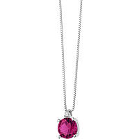 necklace jewel Gold woman jewel Diamond, Ruby GLB 1389