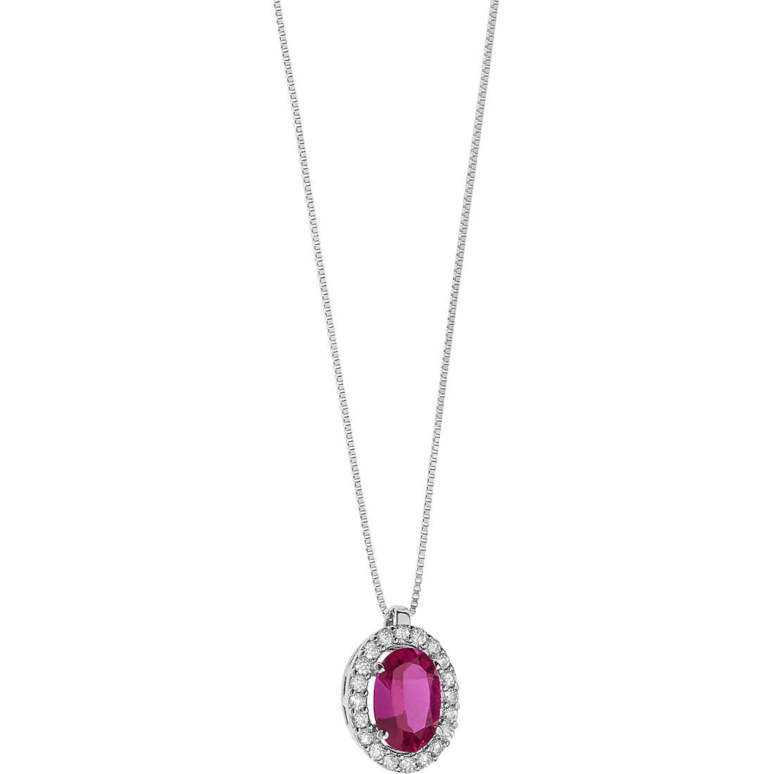 necklace jewel Gold woman jewel Diamond, Ruby GLB 1433