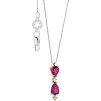 necklace jewel Gold woman jewel Diamond, Ruby GLB 1607
