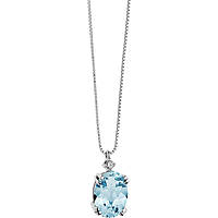 necklace jewel Gold woman jewel Diamond, Semiprecious GLB 1206