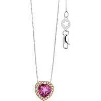 necklace jewel Gold woman jewel Diamond, Semiprecious GLB 1578