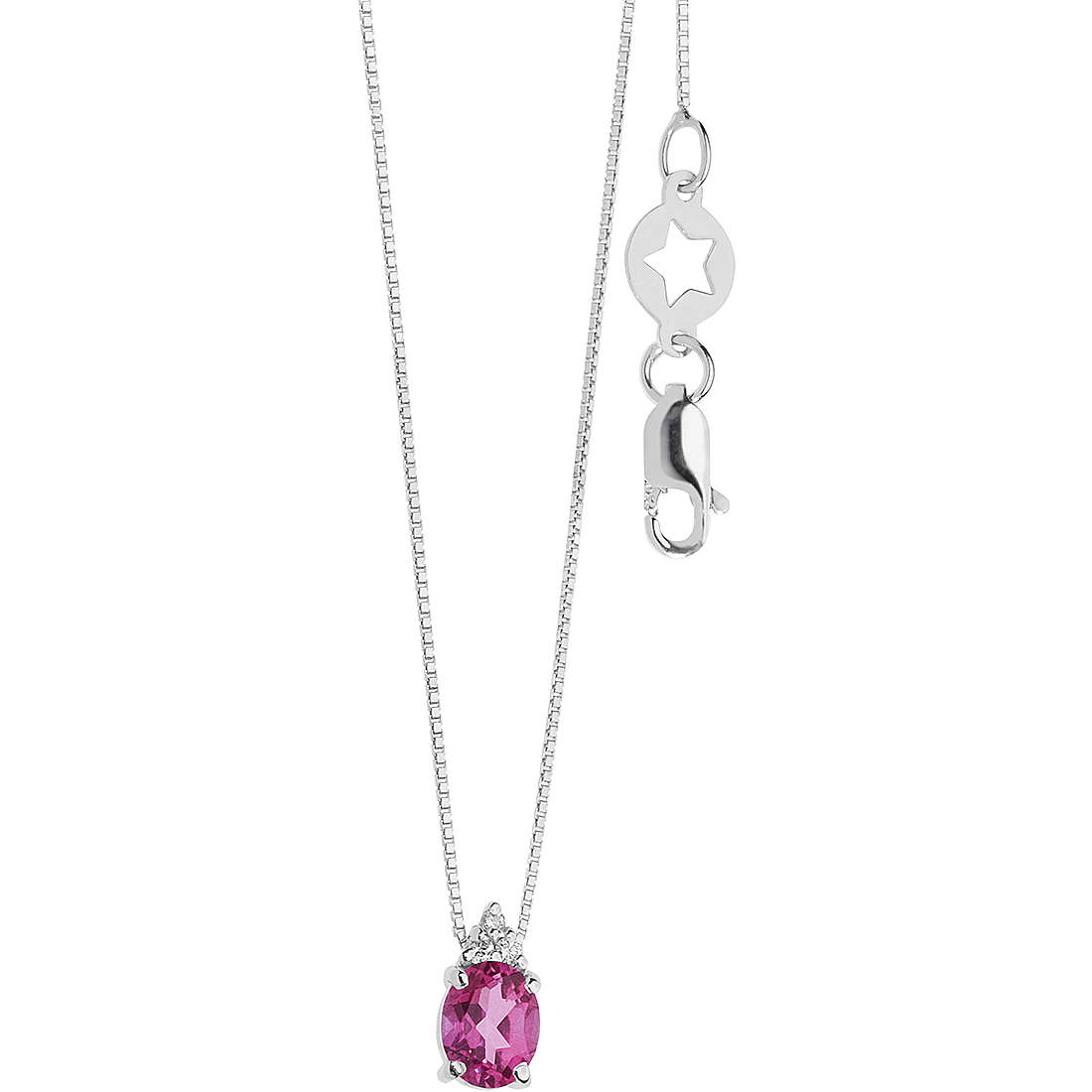 necklace jewel Gold woman jewel Diamond, Semiprecious GLB 1580