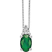 necklace jewel Gold woman jewel Emerald 20074413
