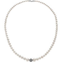 necklace jewel Gold woman jewel Pearls FWQ 244 B