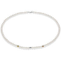 necklace jewel Gold woman jewel Pearls FWQ 344