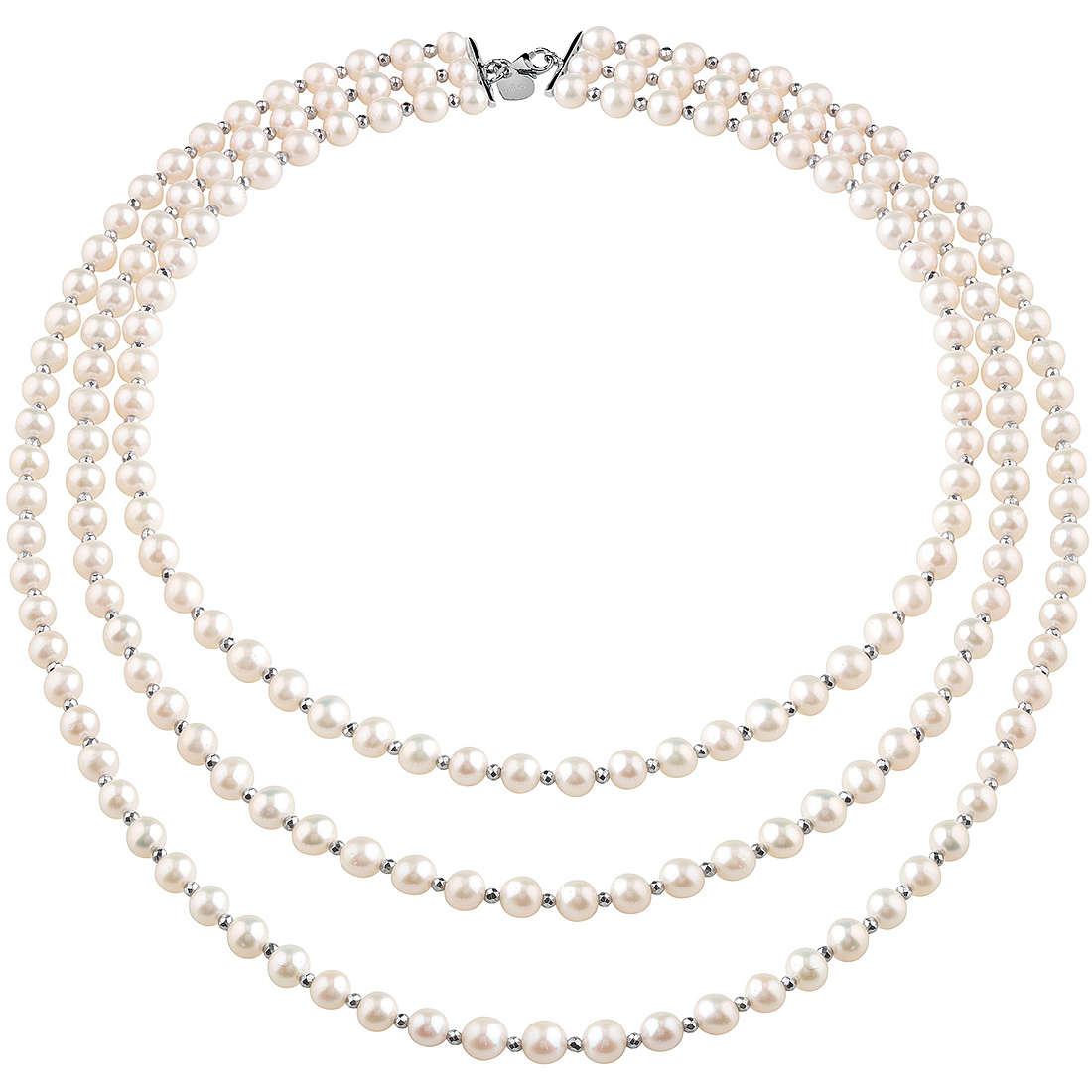 necklace jewel Gold woman jewel Pearls, Semiprecious 20086875