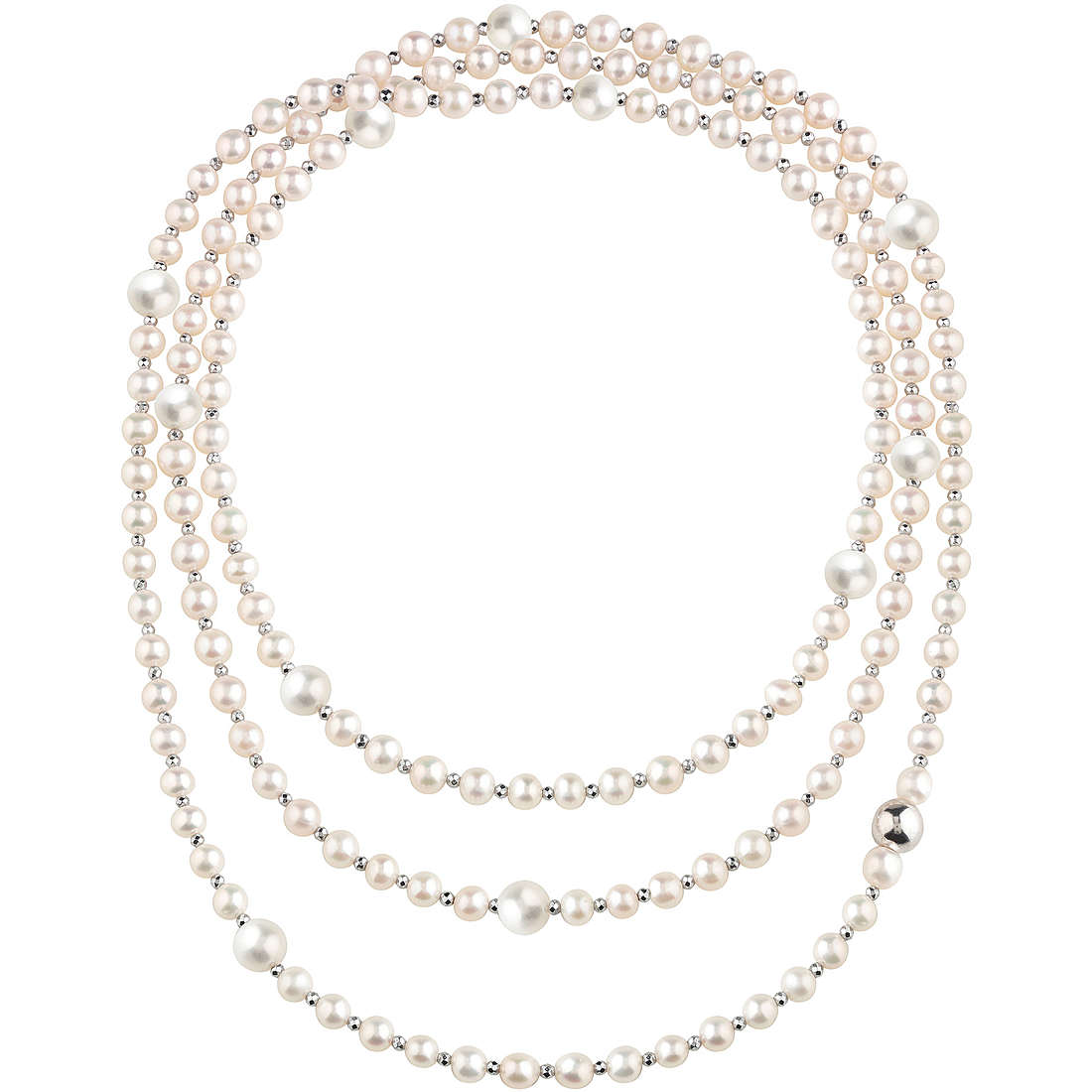 necklace jewel Gold woman jewel Pearls, Semiprecious 20086877