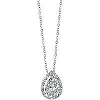 necklace jewel Gold woman jewel Sapphire, Diamond GLB 1047