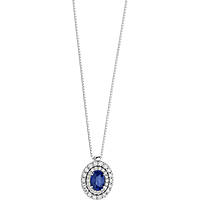 necklace jewel Gold woman jewel Sapphire, Diamond GLB 1474