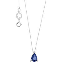 necklace jewel Gold woman jewel Sapphire, Diamond GLB 1590