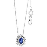 necklace jewel Gold woman jewel Sapphire, Diamond GLB 1601