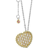 necklace jewel Gold woman jewel Sapphire, Diamond GLB 939