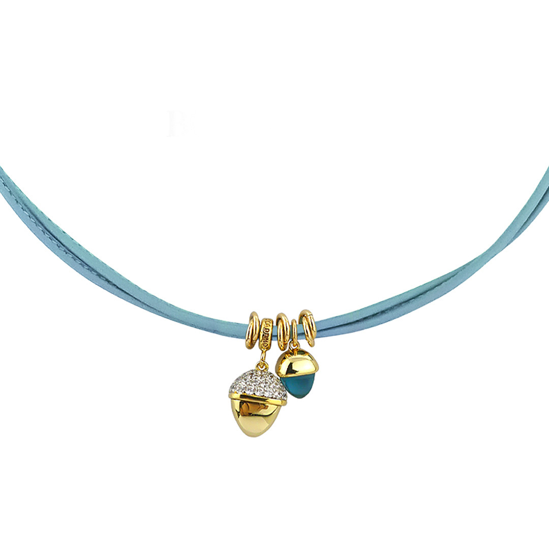 necklace jewel Jewellery woman jewel Aquamarine KGR021DM