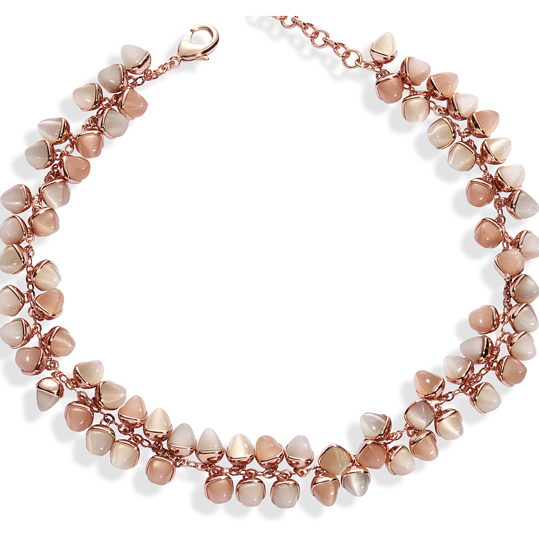 necklace jewel Jewellery woman jewel Crystals KGR015RO