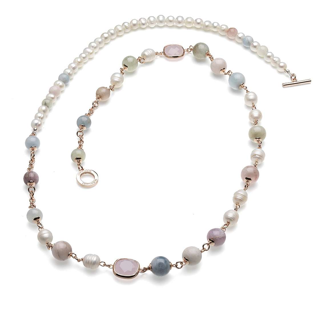 necklace jewel Jewellery woman jewel Pearls, Crystals, Semiprecious J2834