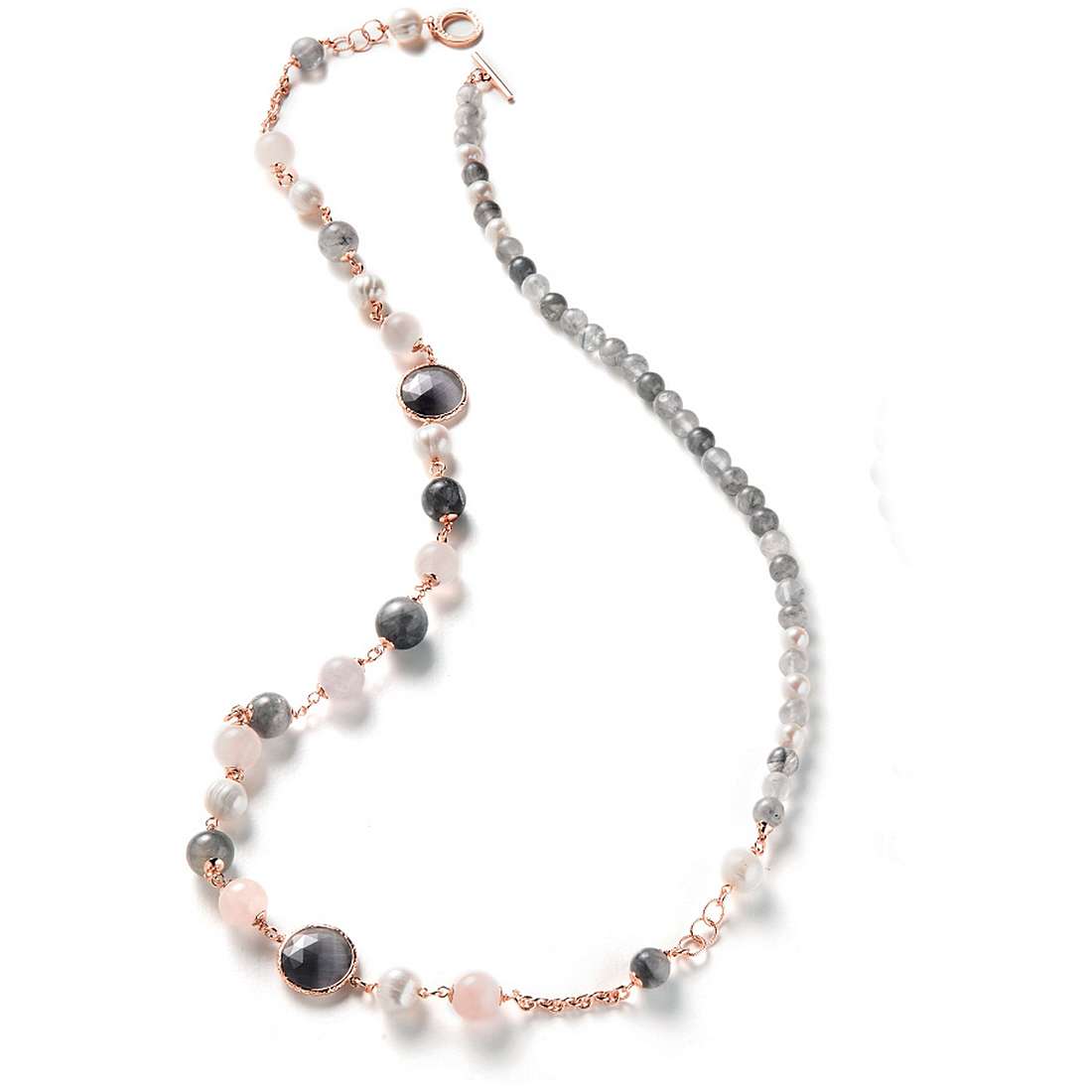 necklace jewel Jewellery woman jewel Pearls, Crystals, Semiprecious J3727