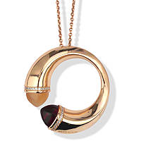 necklace jewel Jewellery woman jewel Zircons, Crystals KGR017RS