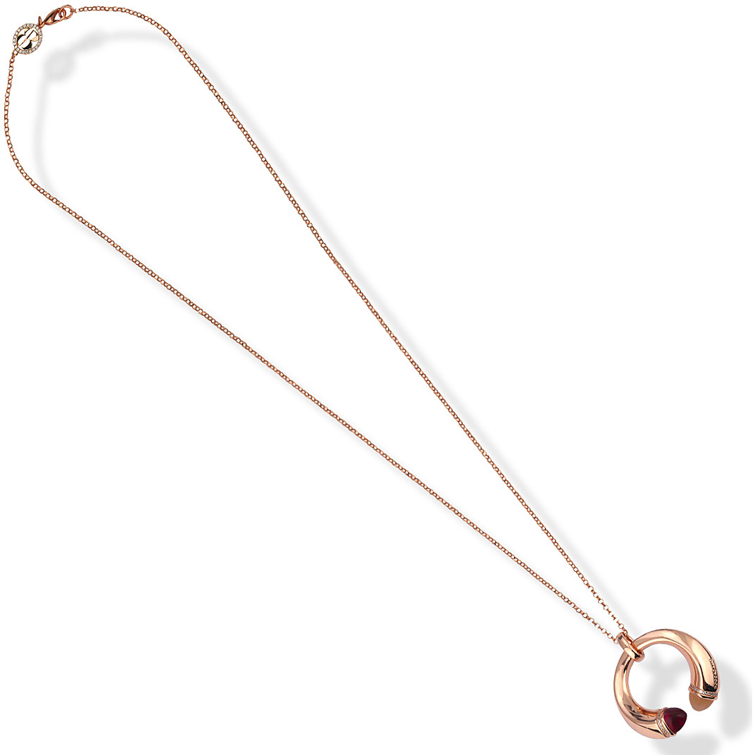 necklace jewel Jewellery woman jewel Zircons, Crystals KGR018RS