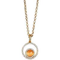 necklace jewel Jewellery woman jewel Zircons, Crystals XGR491DA