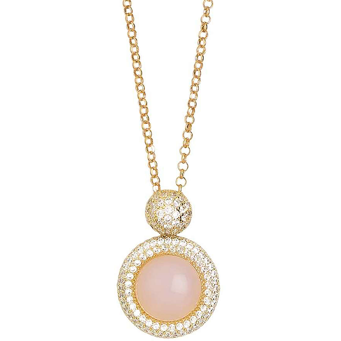 necklace jewel Jewellery woman jewel Zircons, Crystals XGR509D